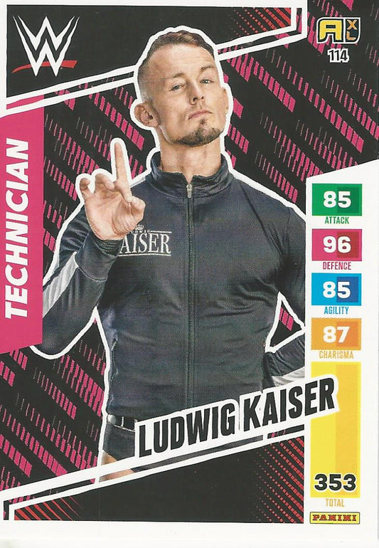 WWE Panini XL Adrenalyn 2024 Ludwig Kaiser #114