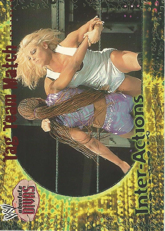 WWE Fleer Absolute Divas 2002 IA 14 of 20 Trish Stratus trading card PW Catalog