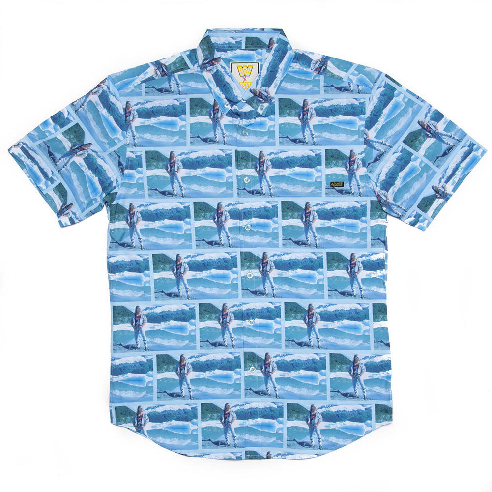 Bret Hart "Deep Thoughts" RSVLTS Button Down Shirt 1