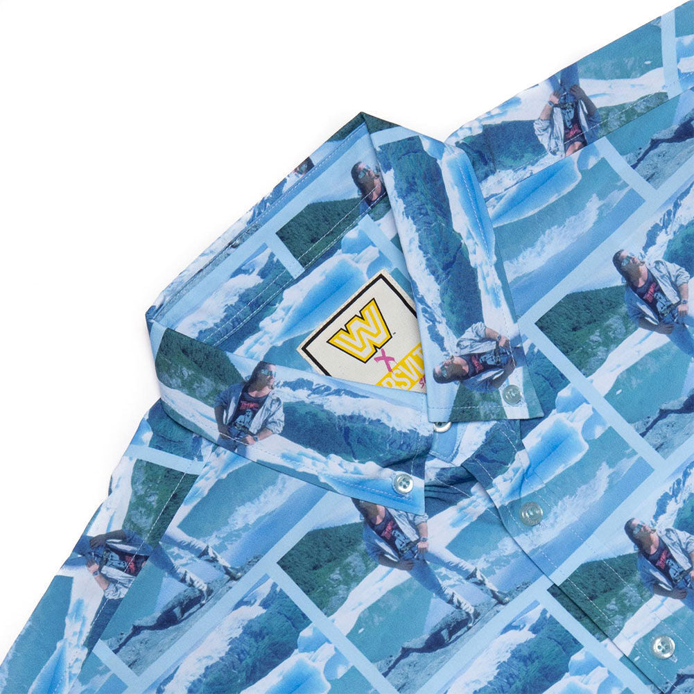 Bret Hart "Deep Thoughts" RSVLTS Button Down Shirt 3