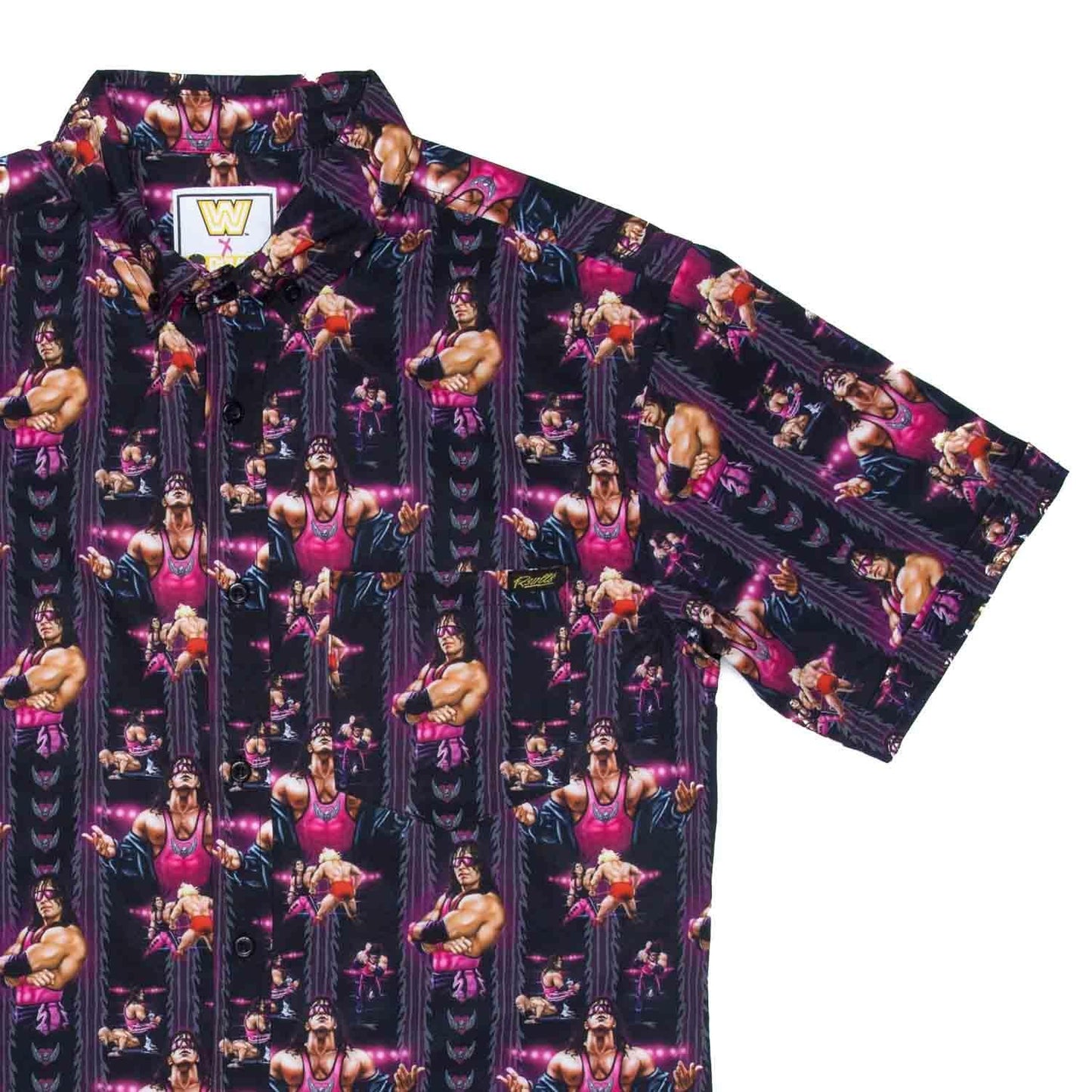 Bret Hart "The Hitman" RSVLTS Button Down Shirt