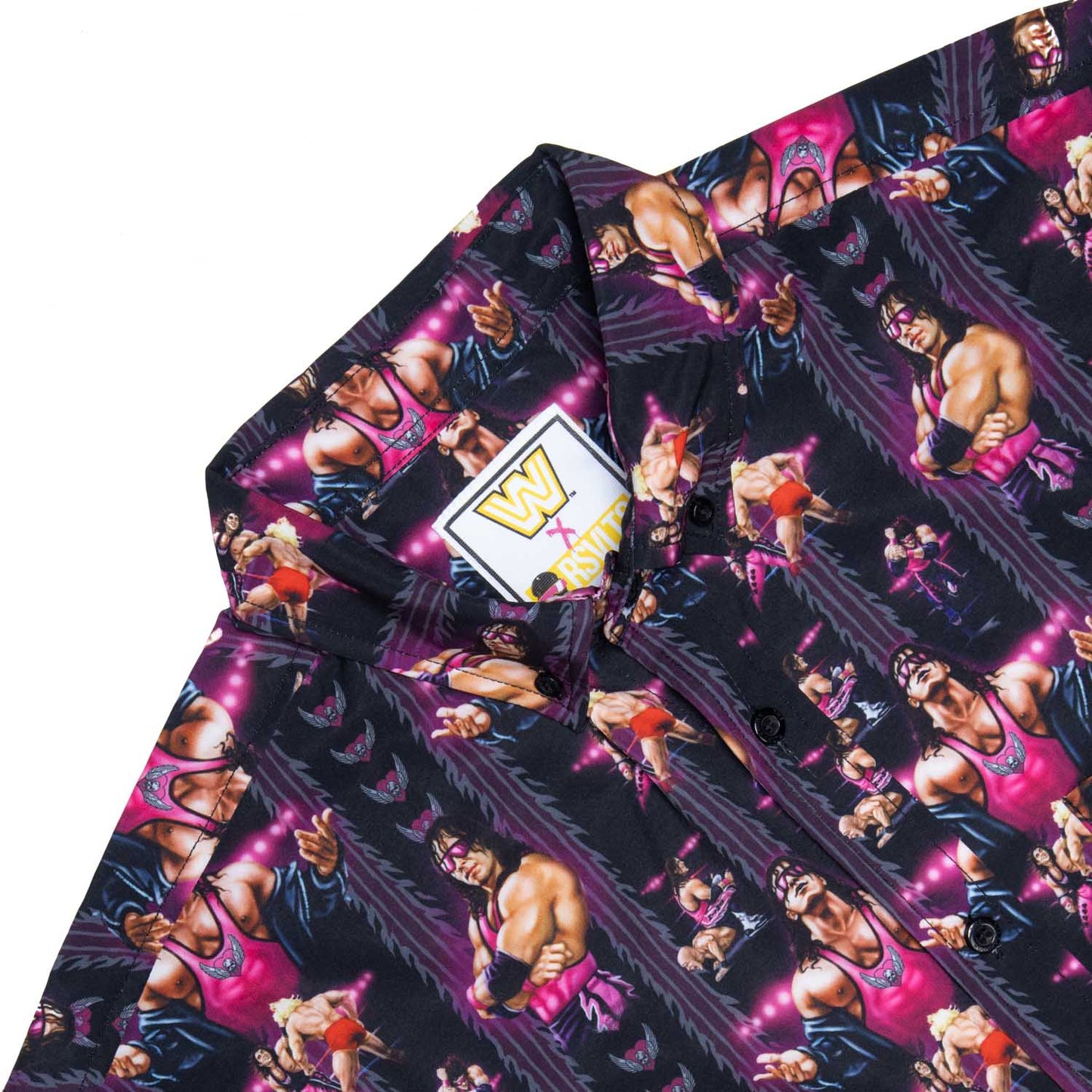 Bret Hart "The Hitman" RSVLTS Button Down Shirt