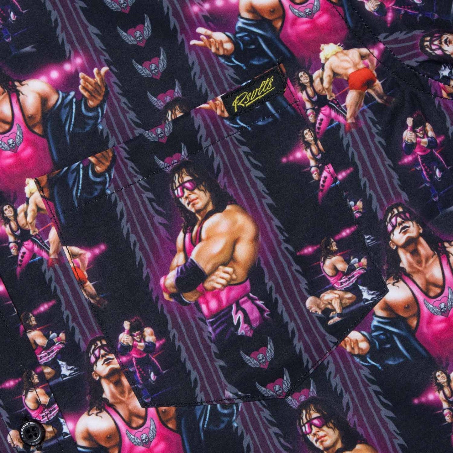 Bret Hart "The Hitman" RSVLTS Button Down Shirt
