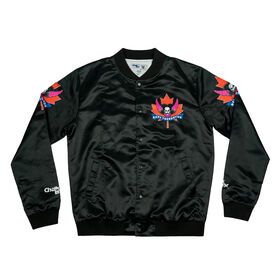 Hart Foundation "Skull" Fanimation Chalk Line Jacket