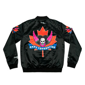 Hart Foundation "Skull" Fanimation Chalk Line Jacket