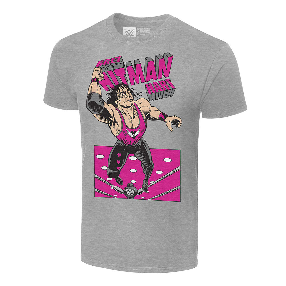 Bret Hart Legends Illustrated T-Shirt 1