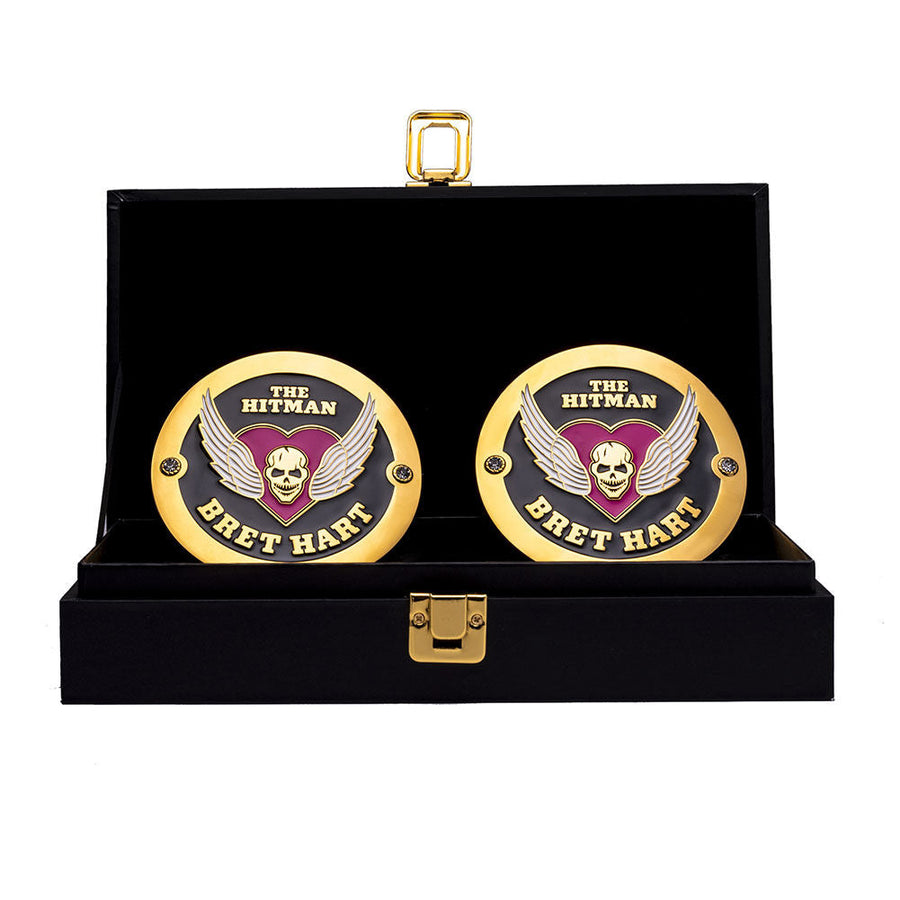 Bret Hart Legends Championship Replica Side Plate Box Set  1