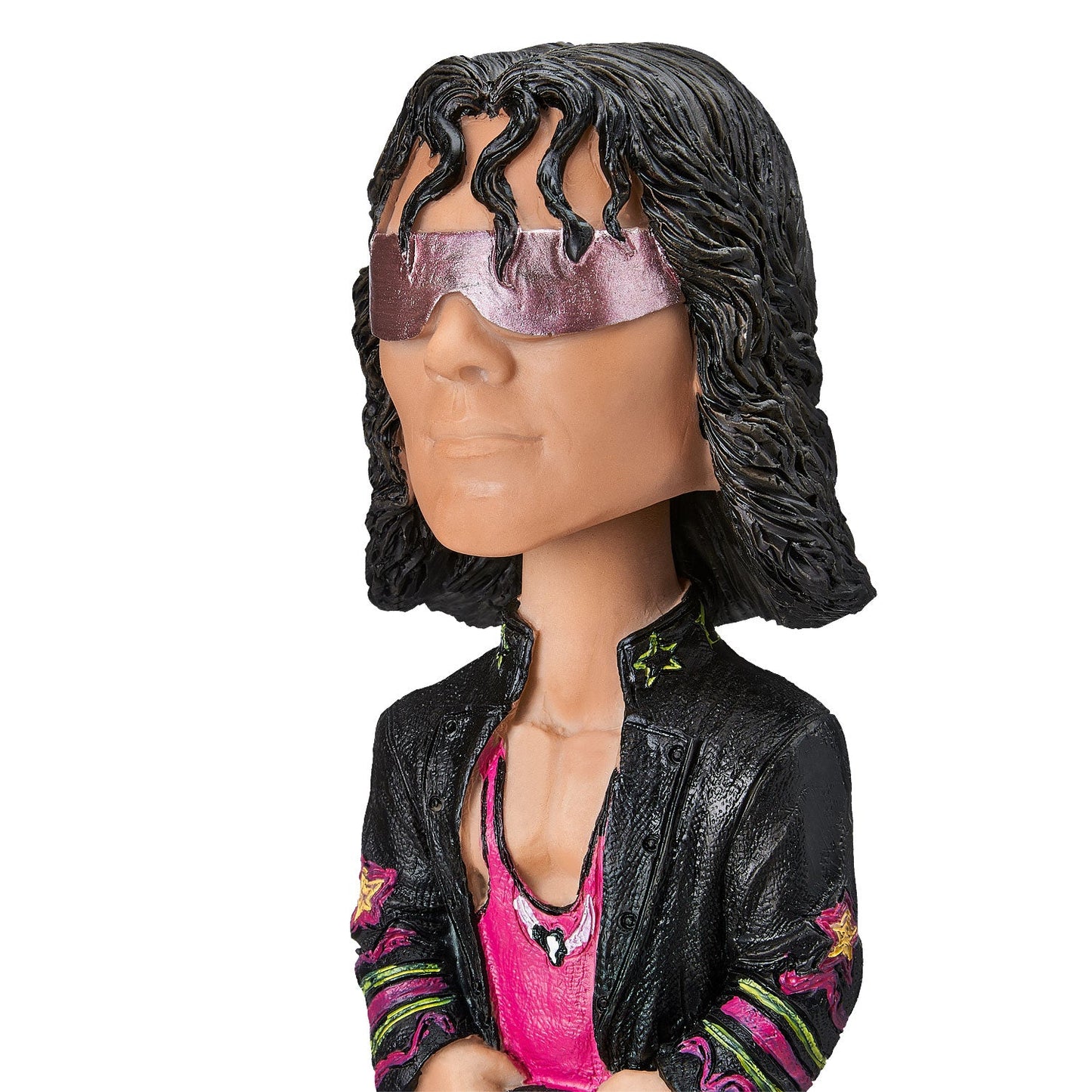 Bret Hart Retro Bobblehead Close Up