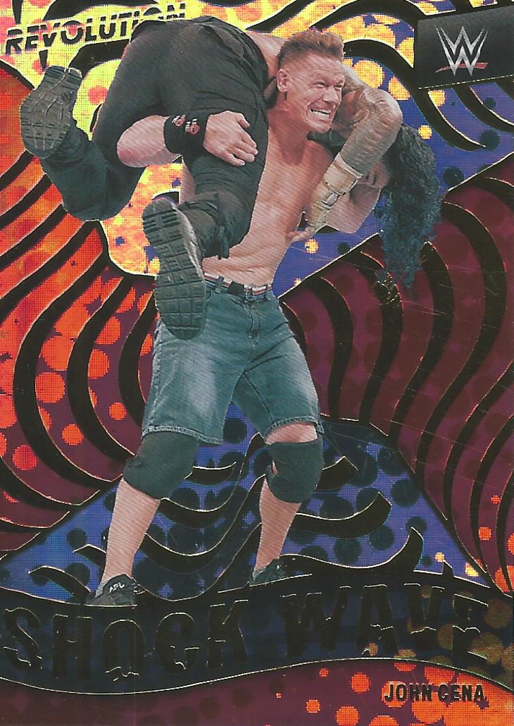 WWE Panini Revolution 2022 John Cena SHOCKWAVE #24