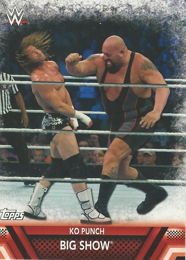 WWE Topps Then Now Forever 2017 Big Show #F15