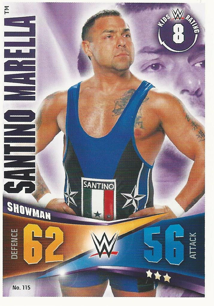 WWE Topps Slam Attax Rivals 2014 Santino Marella #115