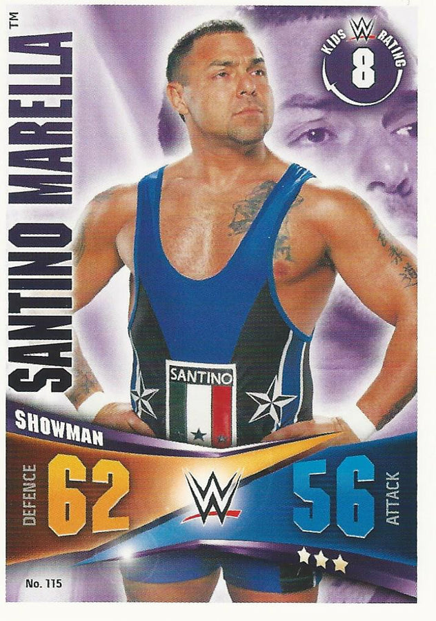 WWE Topps Slam Attax Rivals 2014 Santino Marella #115