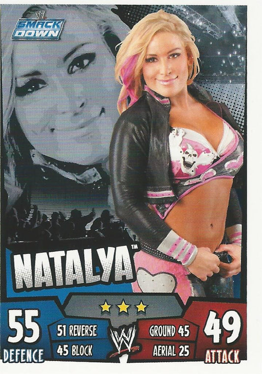 WWE Topps Slam Attax Rumble 2011 Natalya #115