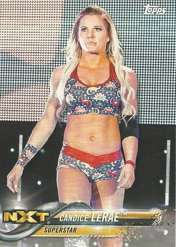 WWE Topps Then Now Forever 2018 Candice LeRae #115