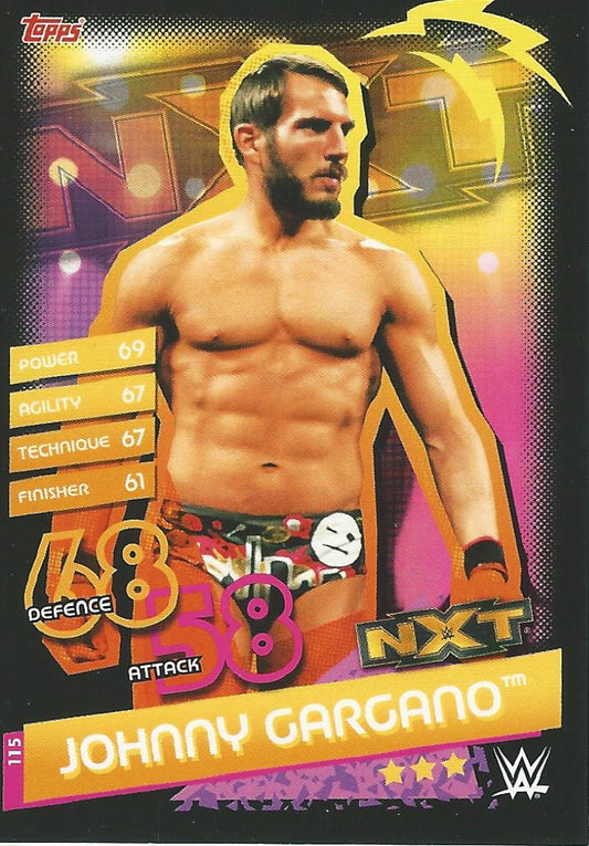 WWE Topps Slam Attax Reloaded 2020 Johnny Gargano #115 NXT