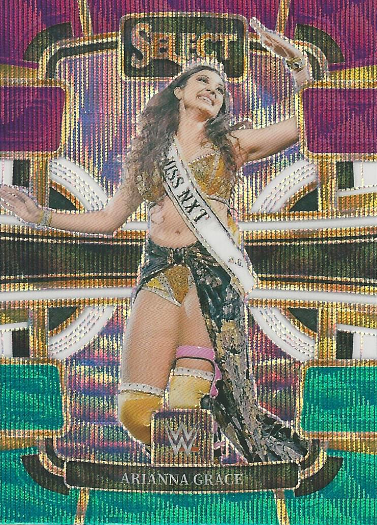 WWE Panini Select 2024 Tri Colour Arianna Grace #57