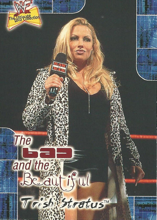 WWF Fleer Ultimate Diva Collection 2001 Trish Stratus BB 15 of 15 trading card PW Catalog