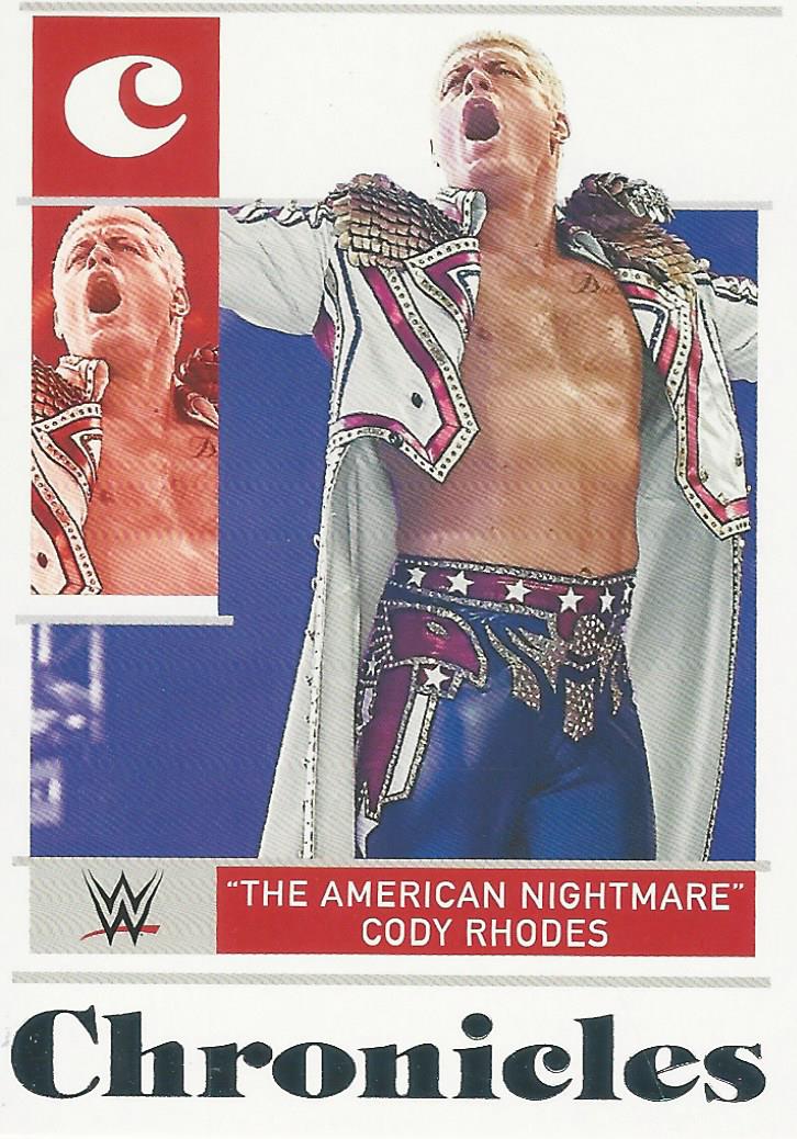 WWE Panini Chronicles 2022 Cody Rhodes #51