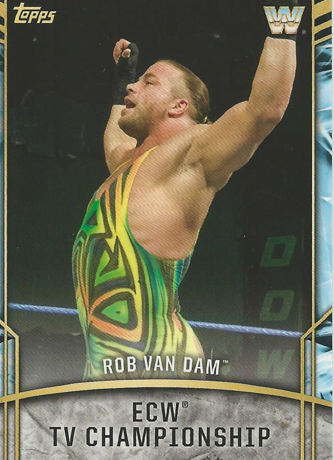 WWE Topps Legends 2017 Rob Van Dam RC-15 trading card PW Catalog
