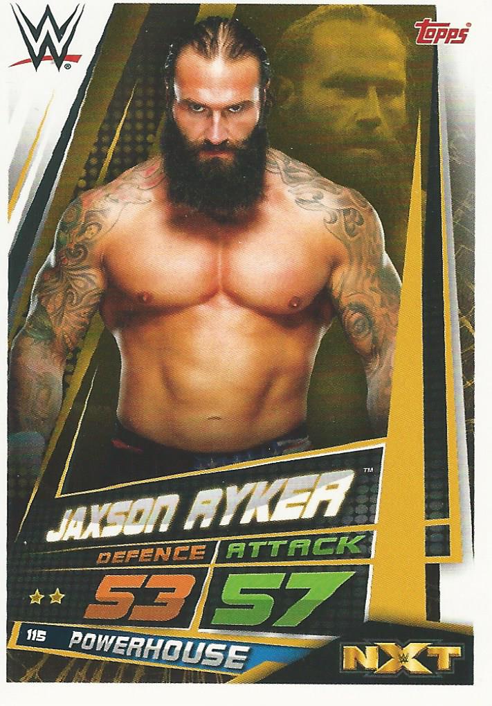 WWE Topps Slam Attax Universe 2019 Jaxson Ryker #115