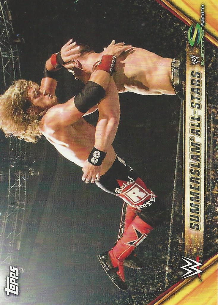 WWE Topps Summerslam 2019 Edge MSS-15 trading card PW Catalog