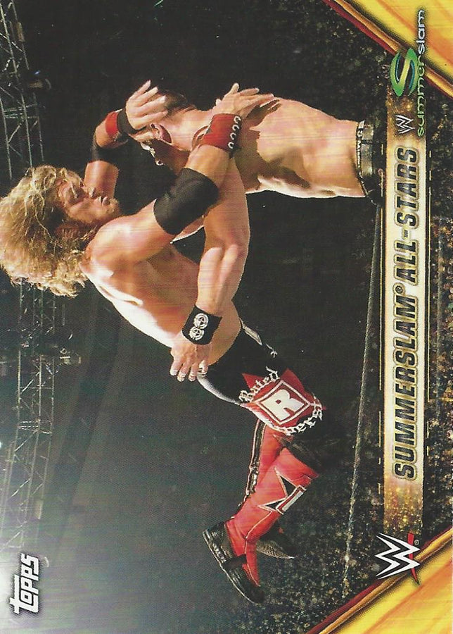 WWE Topps Summerslam 2019 Edge MSS-15 trading card PW Catalog