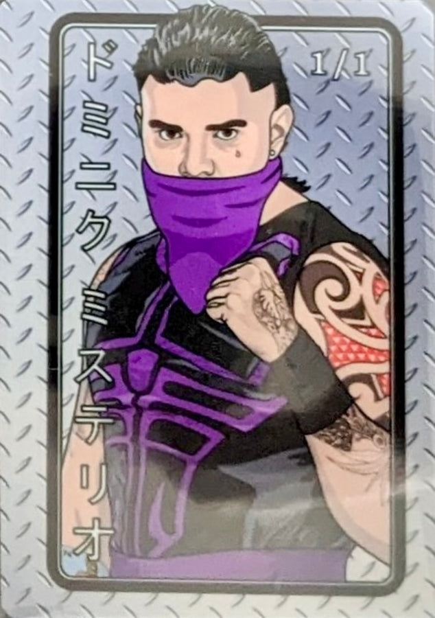 Dominik Mysterio trading card PW Catalog