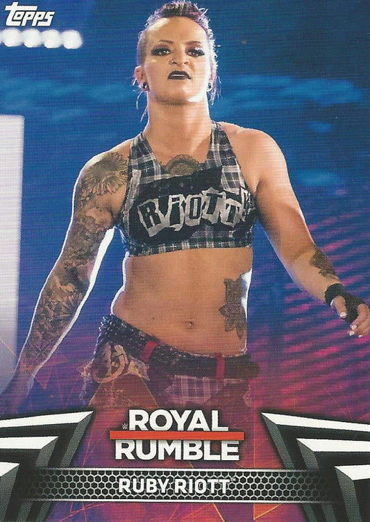 WWE Topps Women Division 2019 Ruby Riott RR16 trading card PW Catalog
