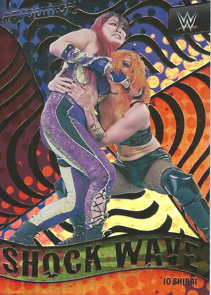 WWE Panini Revolution 2022 IO Shirai SHOCKWAVE #25