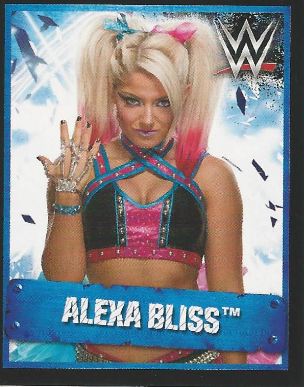 WWE Topps Stickers 2017 Alexa Bliss #116