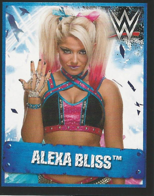 WWE Topps Stickers 2017 Alexa Bliss #116