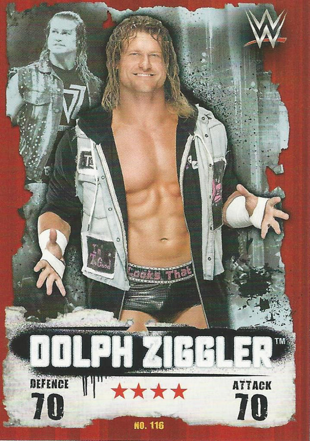 WWE Topps Slam Attax Takeover 2016 Dolph Ziggler #116