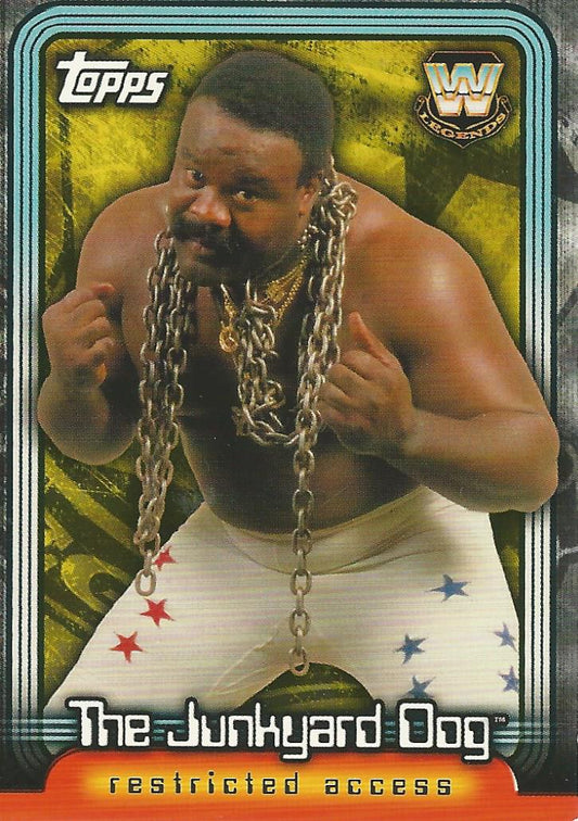 WWE Topps Insider 2006 Junkyard Dog L10 trading card PW Catalog