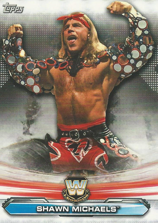 WWE Topps Raw 2019 Shawn Michaels LR-16 trading card PW Catalog