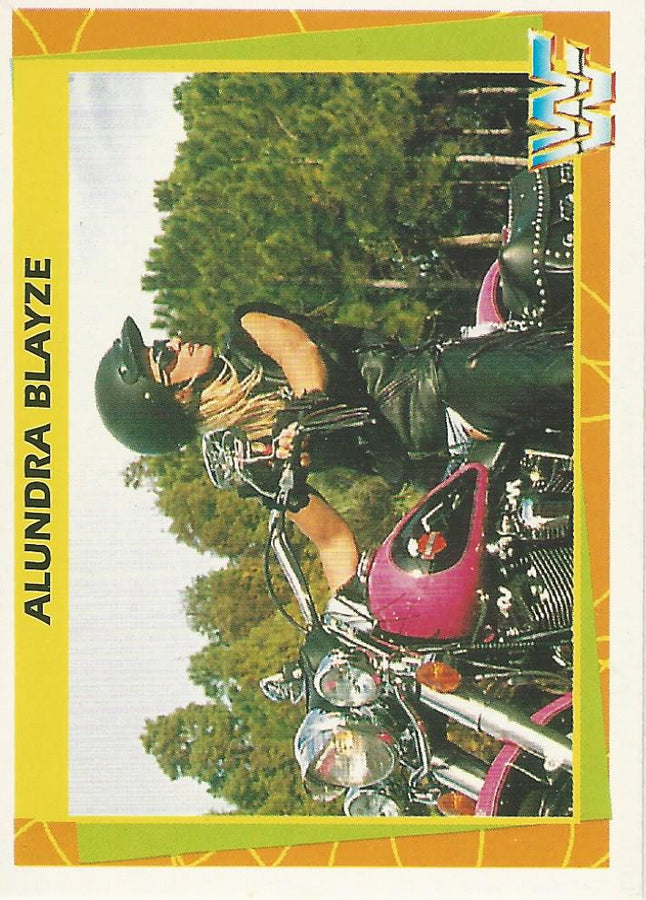 WWF Merlin 1995 Alundra Blayze #116