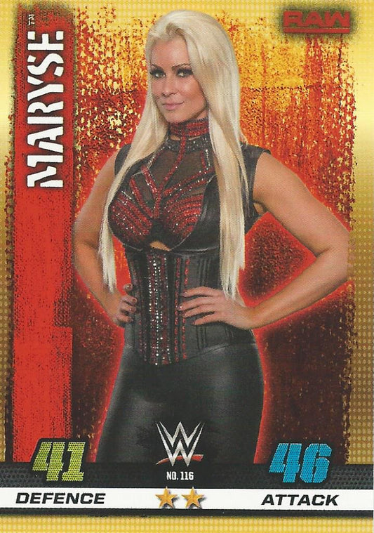 WWE Topps Slam Attax 10th Edition 2017 Maryse #116