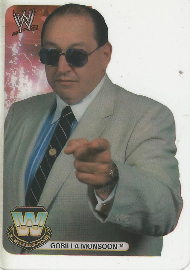 WWE Edibas Lamincards 2008 Gorilla Monsoon #116