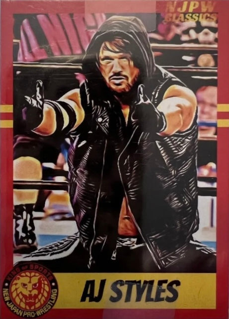 AJ Styles trading card PW Catalog