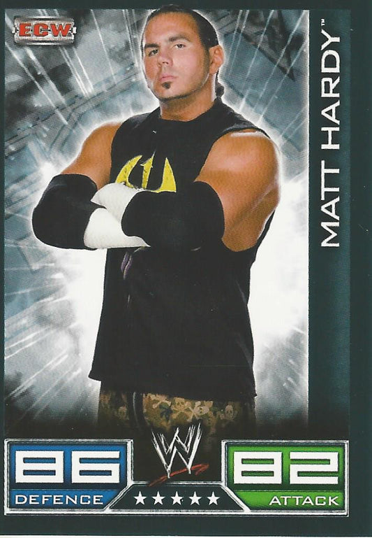 WWE Topps Slam Attax 2008 Matt Hardy #117