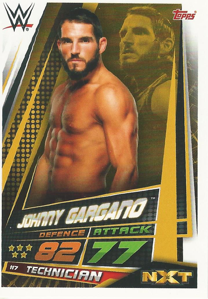 WWE Topps Slam Attax Universe 2019 Johnny Gargano #117