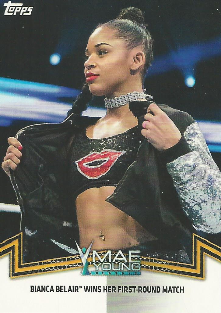 WWE Topps Women Division 2018 Bianca Belair NXT-17 trading card PW Catalog