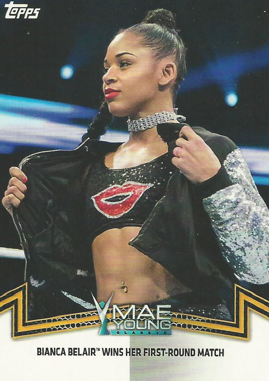 WWE Topps Women Division 2018 Bianca Belair NXT-17 trading card PW Catalog