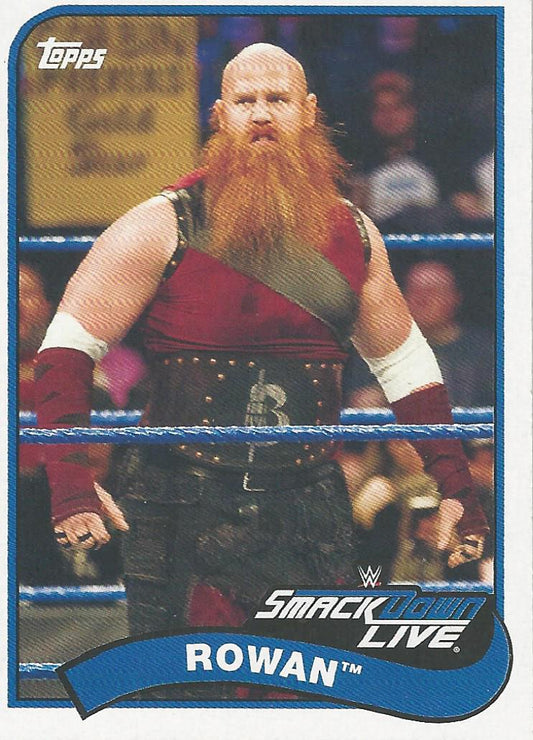 WWE Topps Heritage 2018 Rowan #117