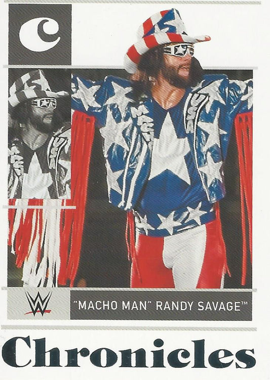 WWE Panini Chronicles 2022 Macho Man Randy Savage #55