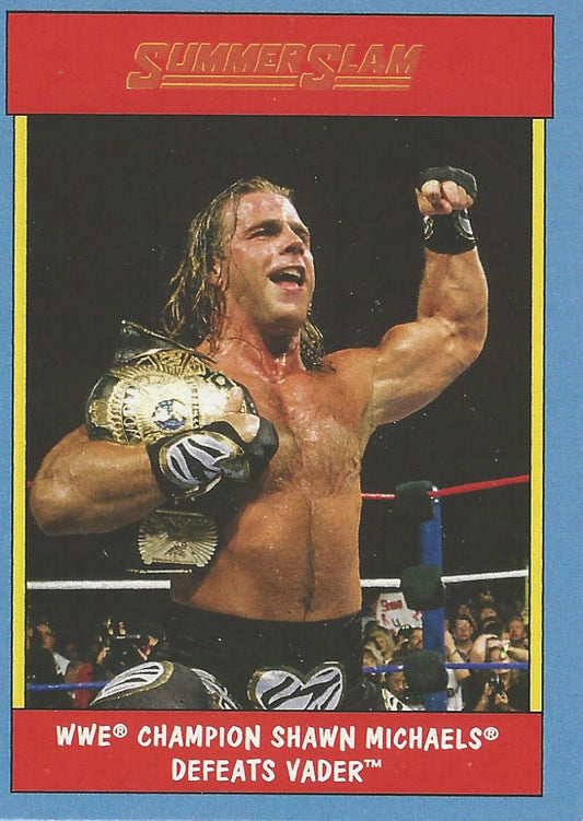 WWE Topps Heritage 2017 Shawn Michaels #17