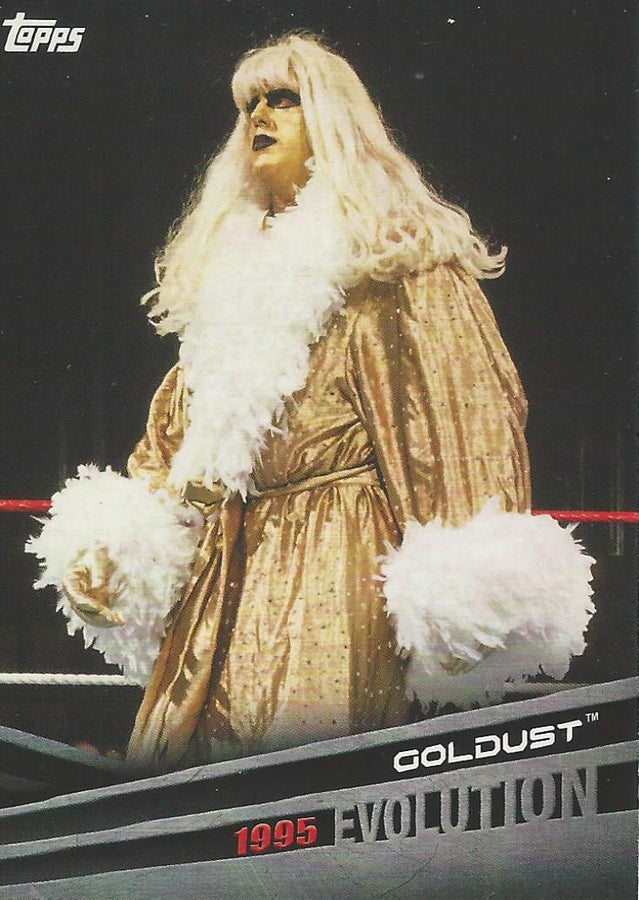 WWE Topps 2018 Goldust E17 trading card PW Catalog