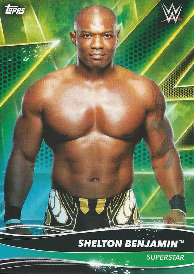 Topps WWE Superstars 2021 Shelton Benjamin #117