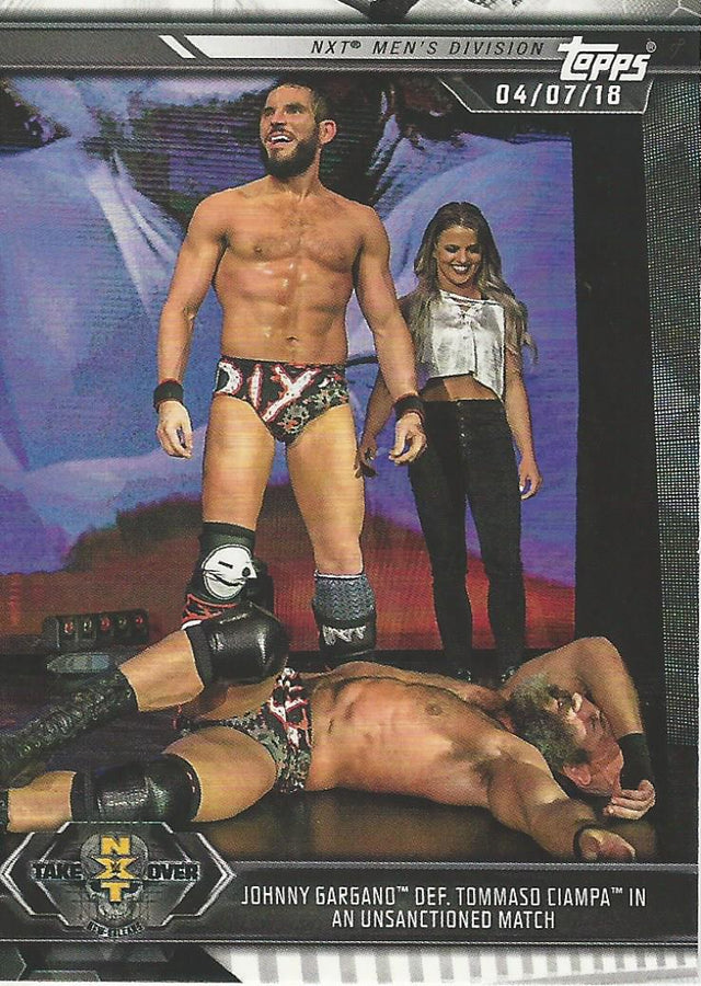 WWE Topps NXT 2019 Johnny Gargano #17
