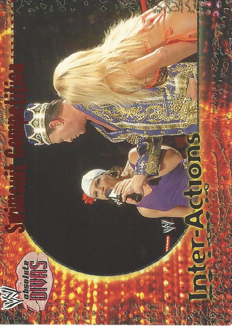 WWE Fleer Absolute Divas 2002 IA 17 of 20 Molly Holly trading card PW Catalog