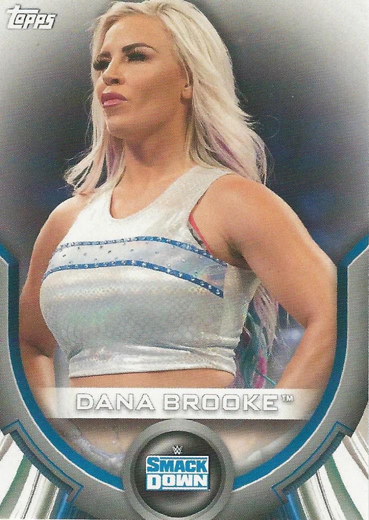 WWE Topps Women Division 2020 Dana Brooke RC-17 trading card PW Catalog